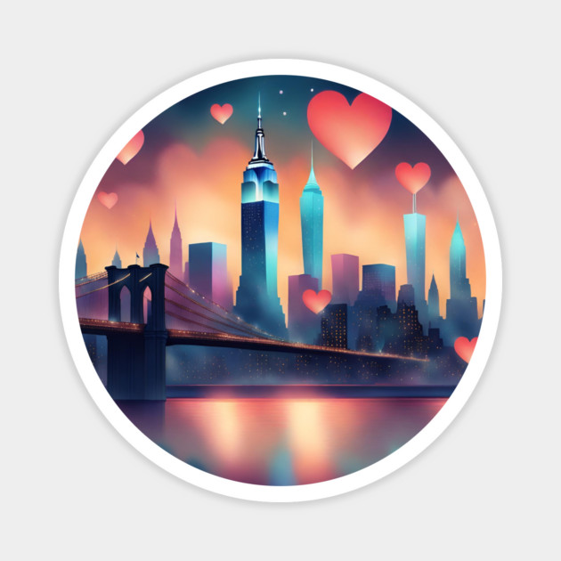 New York City Magnet by BlackMeme94