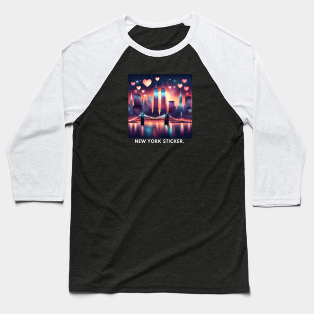 New York City Baseball T-Shirt by BlackMeme94
