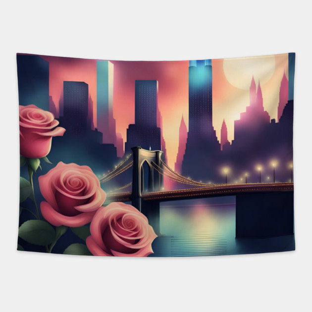New York City Tapestry by BlackMeme94
