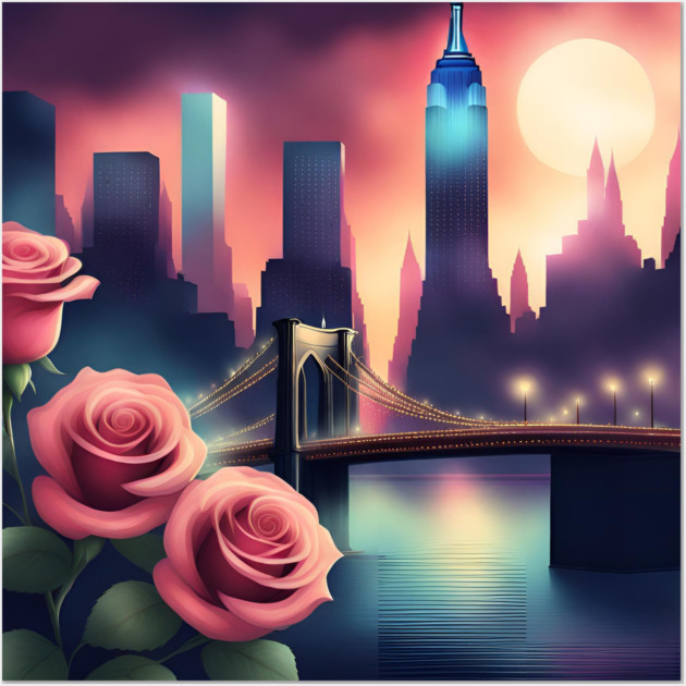 New York City Wall Art by BlackMeme94