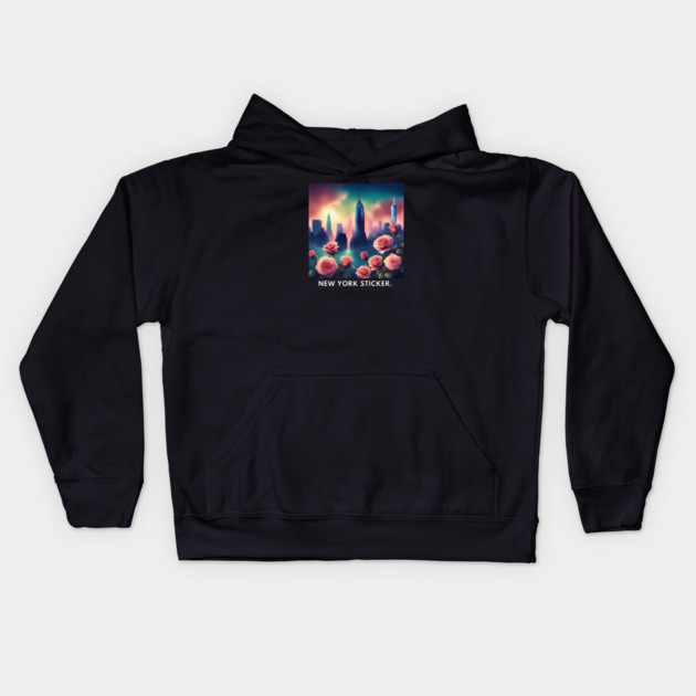 New York City Kids Hoodie by BlackMeme94