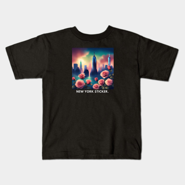 New York City Kids T-Shirt by BlackMeme94