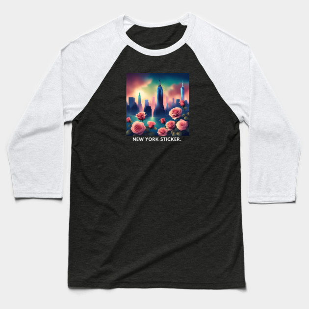 New York City Baseball T-Shirt by BlackMeme94