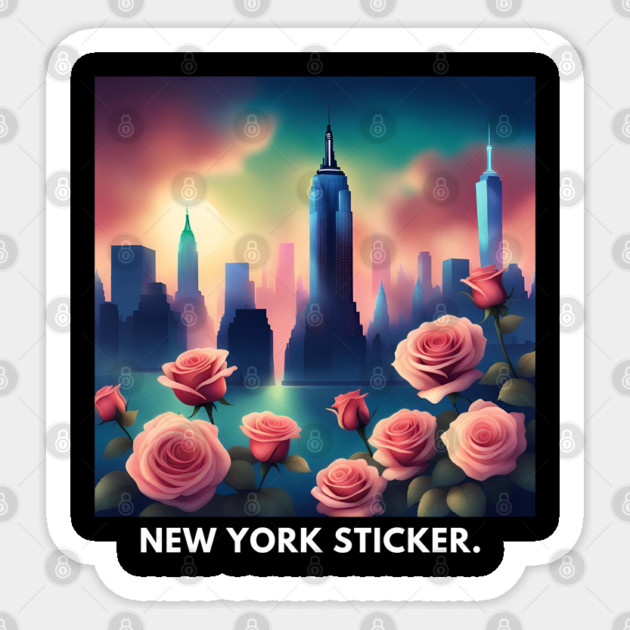 New York City Sticker by BlackMeme94