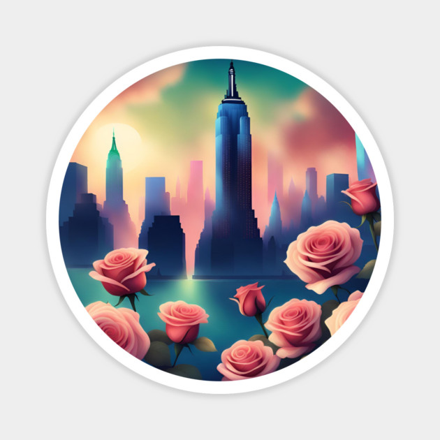 New York City Magnet by BlackMeme94
