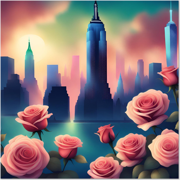 New York City Wall Art by BlackMeme94