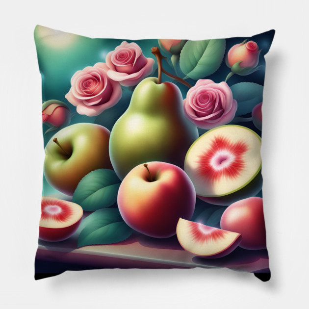 Fruit lover Pillow by BlackMeme94