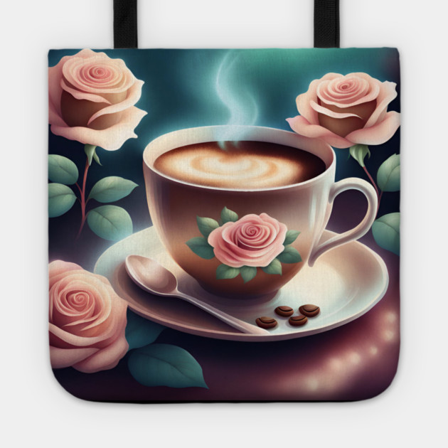 Coffee lover Gift Tote by BlackMeme94