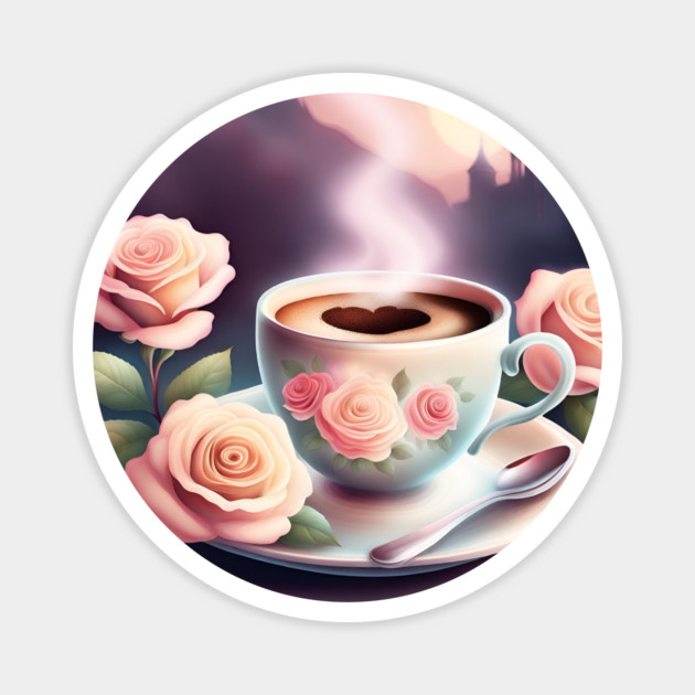 Coffee lover Gift Magnet by BlackMeme94