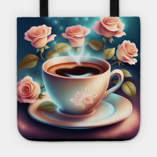 Coffee lover Gift Tote by BlackMeme94