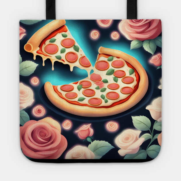 Pizza lover gift Tote by BlackMeme94