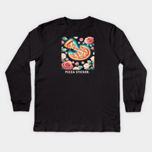 Pizza lover gift Kids Long Sleeve T-Shirt