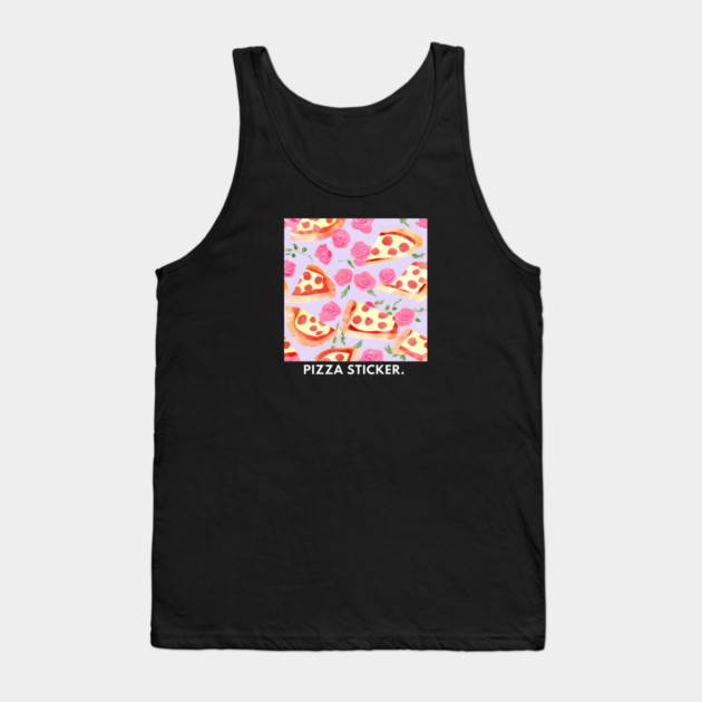 Pizza lover gift Tank Top by BlackMeme94