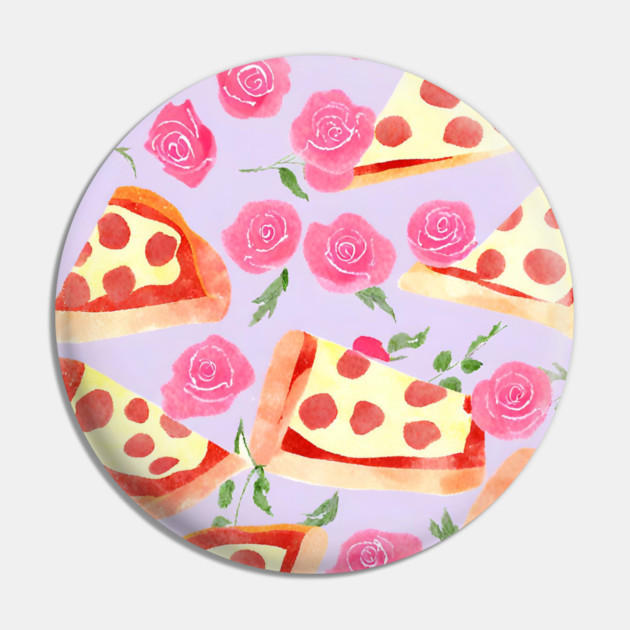 Pizza lover gift Pin by BlackMeme94