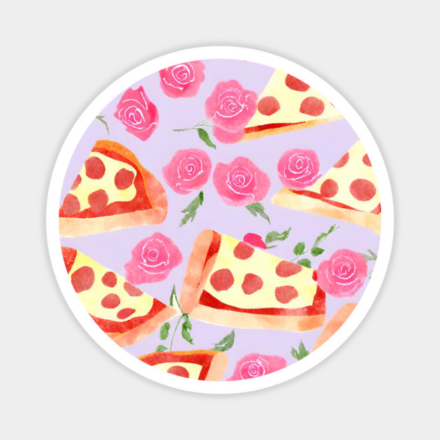 Pizza lover gift Magnet by BlackMeme94