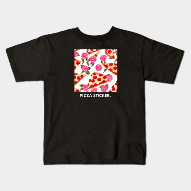 Pizza lover gift Kids T-Shirt by BlackMeme94