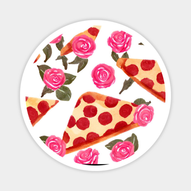 Pizza lover gift Magnet by BlackMeme94