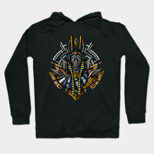 Egyptian God Anubis Hoodie