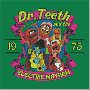 Dr. Teeth Distressed 1970 Posters and Art