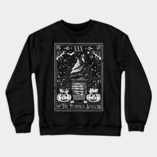 The Pumpkin Spice Tarot Card Crewneck Sweatshirt