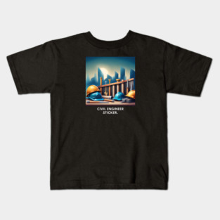 Civil engineer Kids T-Shirt