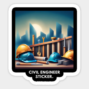 Civil engineer Sticker