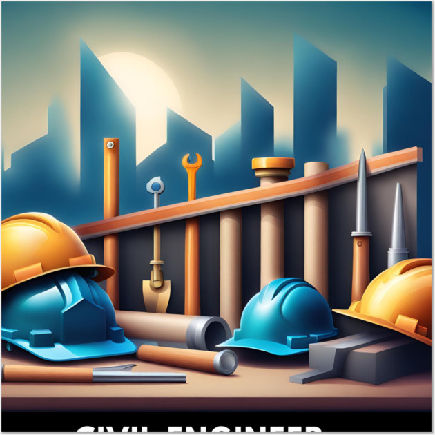 Civil engineer Wall Art by BlackMeme94