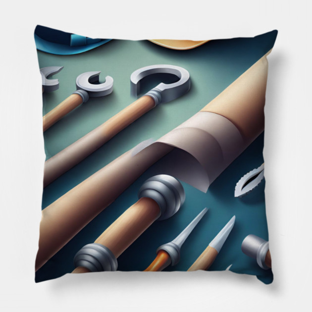 Civil engineer Pillow by BlackMeme94