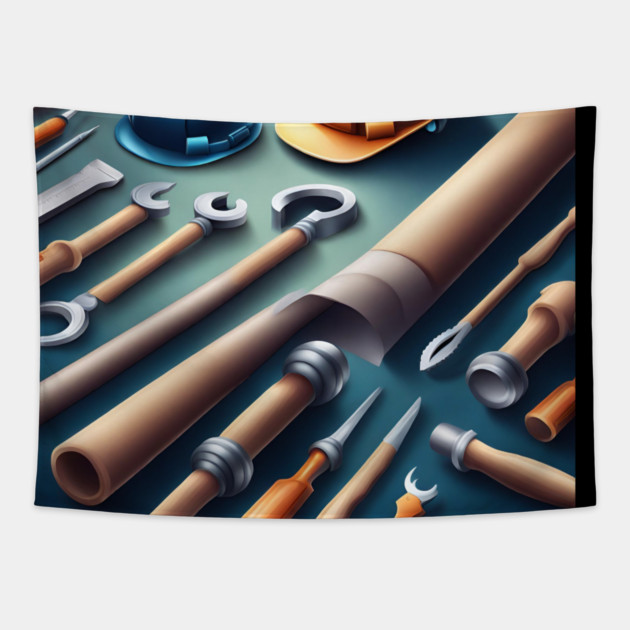 Civil engineer Tapestry by BlackMeme94