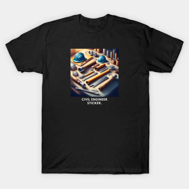 Civil engineer T-Shirt by BlackMeme94
