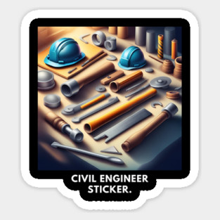 Civil engineer Sticker