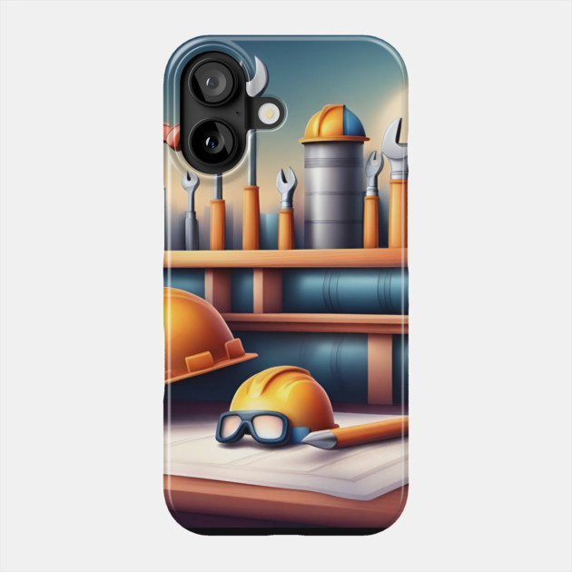Civil engineer Phone Case by BlackMeme94