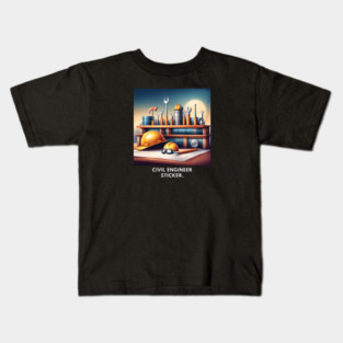 Civil engineer Kids T-Shirt