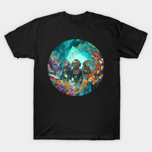 20000 Leagues Under the Sea - Circular T-Shirt