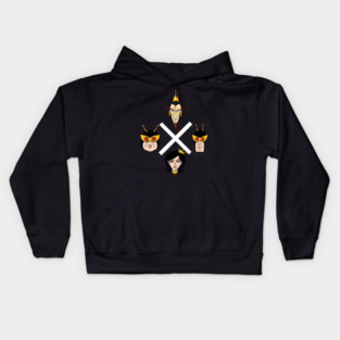 The Venture Bros. - The Mighty Monarch's Menagerie - Dark Kids Hoodie