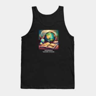 Geography Teacher Tank Top
