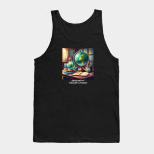 Geography Teacher Tank Top