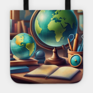 Geography Teacher Tote