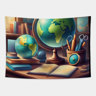 Geography Teacher Tapestry