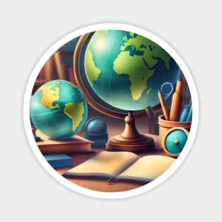 Geography Teacher Magnet