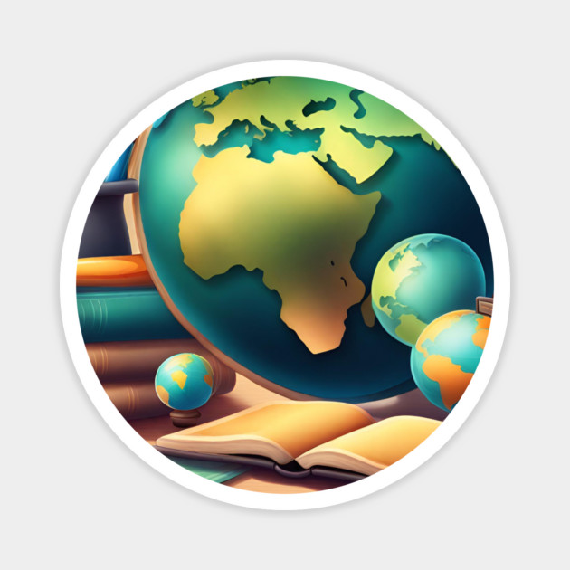 Geography Teacher Magnet by BlackMeme94