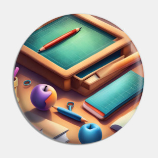 Math Teacher Gifts Pin