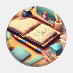 Math Teacher Gifts Pin