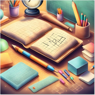Math Teacher Gifts Posters and Art