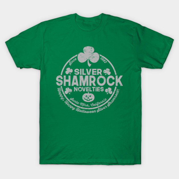Silver Shamrock Novelties 23 T-Shirt by carloj1956