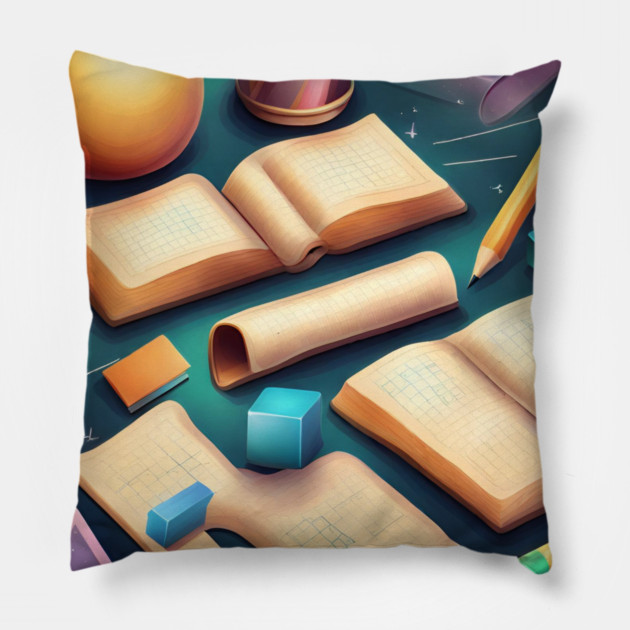 Math Teacher Gifts Pillow by BlackMeme94