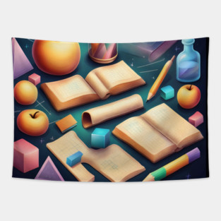 Math Teacher Gifts Tapestry