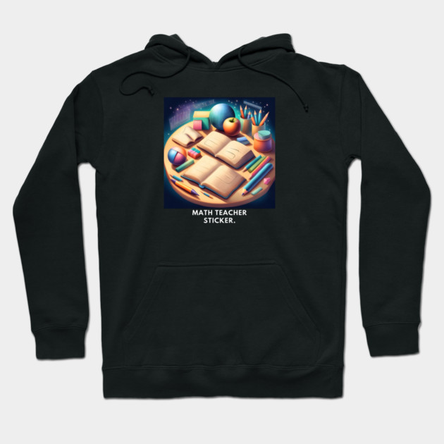 Math Teacher Gifts Hoodie by BlackMeme94