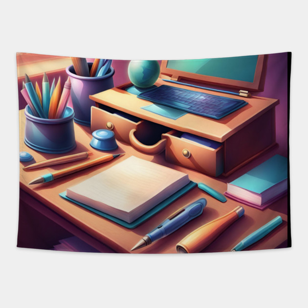 Assistant principal Tapestry by BlackMeme94