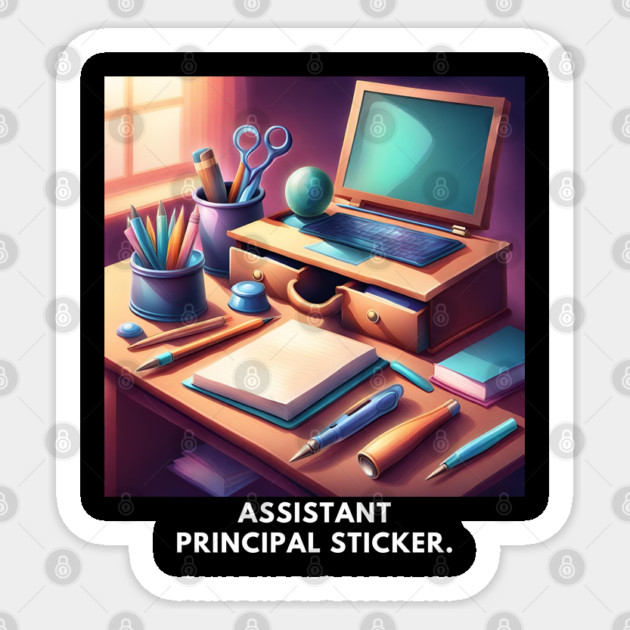 Assistant principal Sticker by BlackMeme94